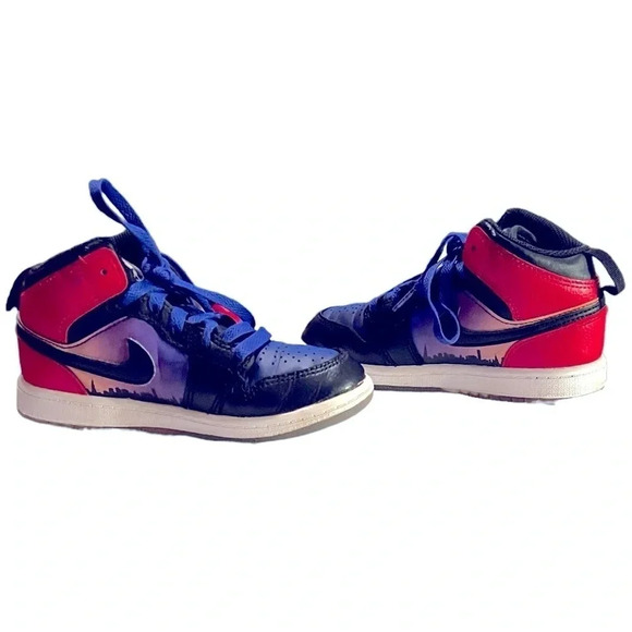 Nike Other - Nike Air Jordan Mid. Skyline Kids Youth Size 13C  pre owned in good cond…
